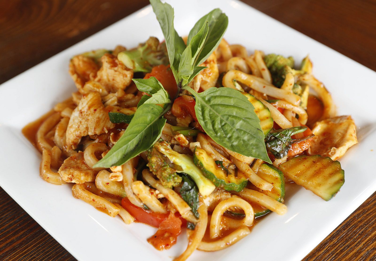 Udon chicken Rin Thai Bistro